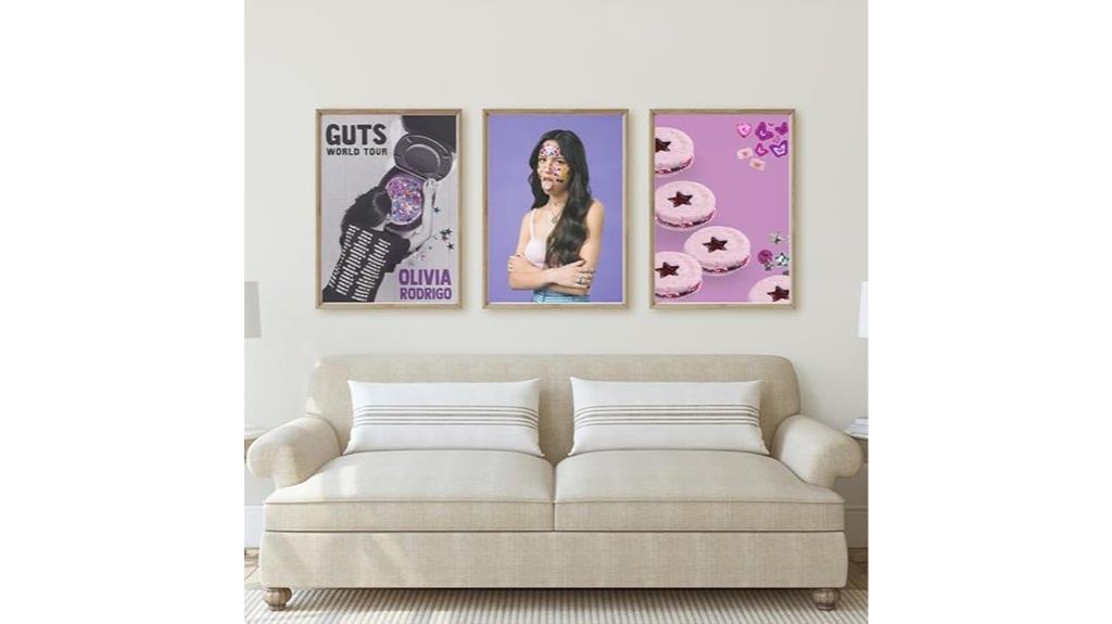 olivia guts tour wall art