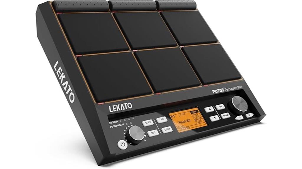 percussion sample pad with velocity