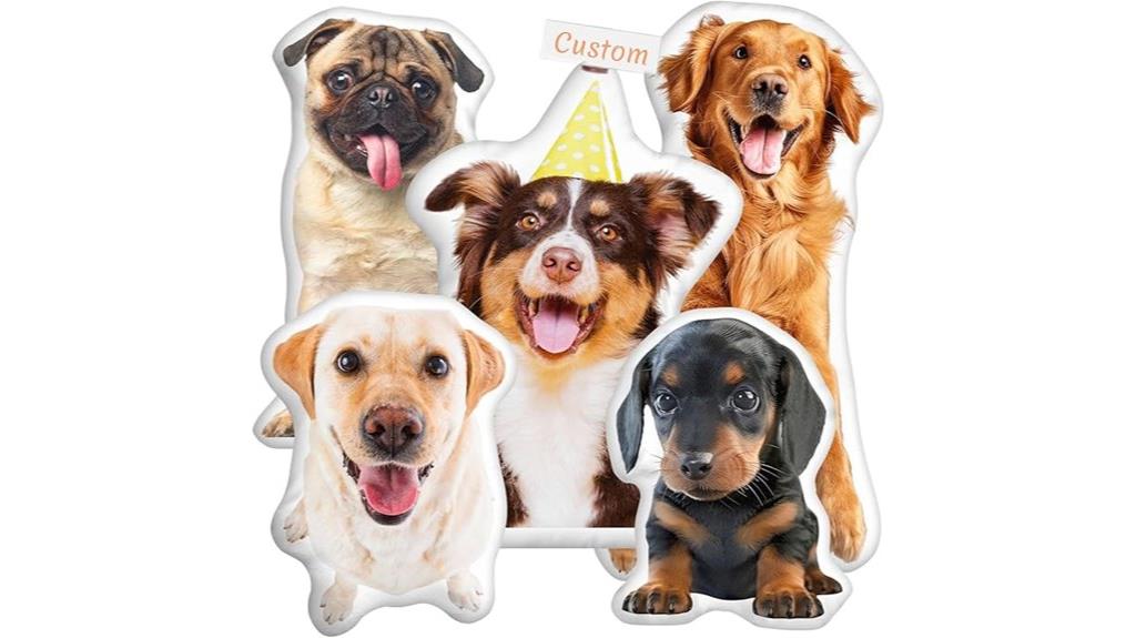 personalized animal face pillow