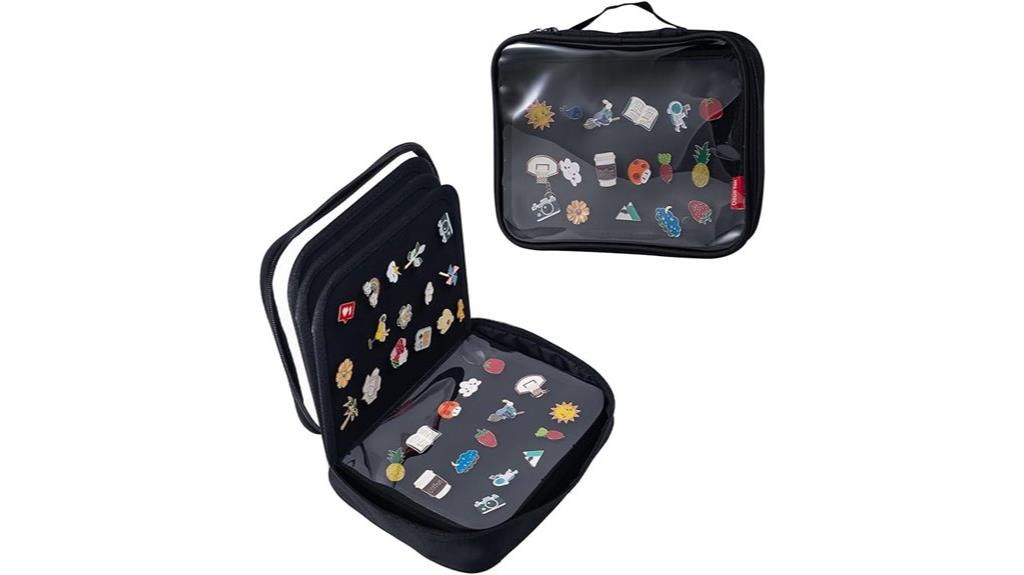 pin bag pin display