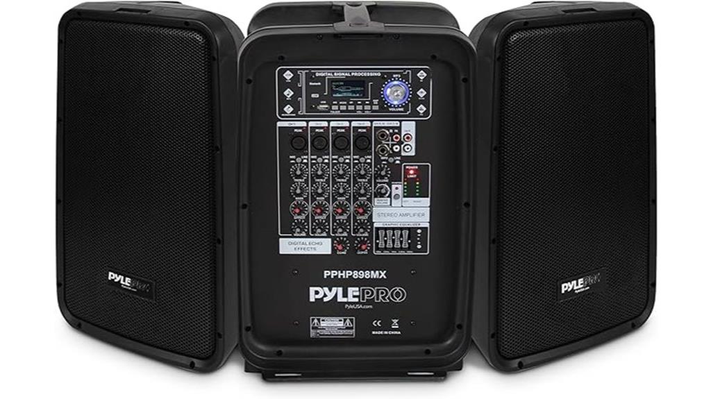 portable 8 channel bluetooth amplifier