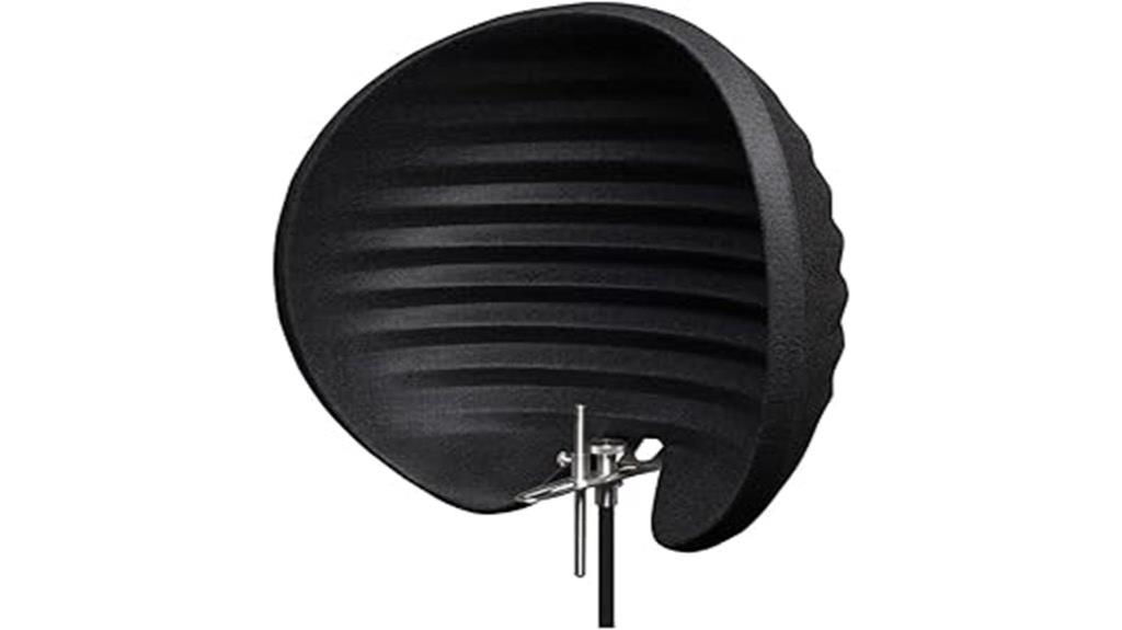 portable black reflection filter