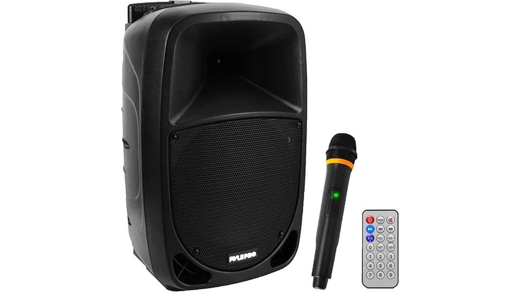 portable bluetooth pa speaker