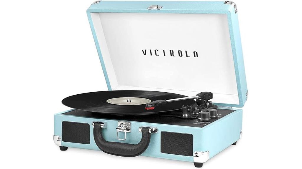 portable bluetooth record player