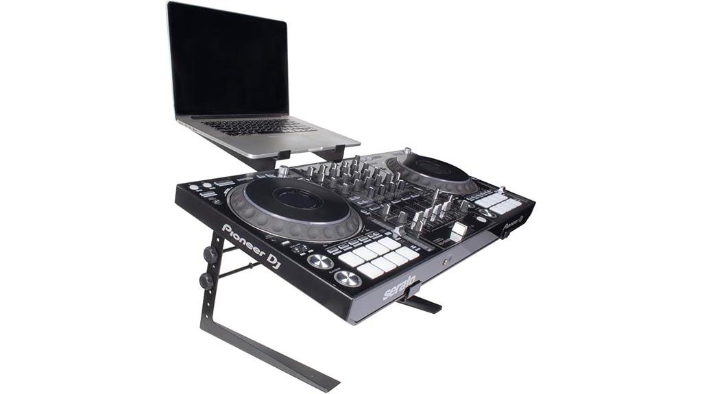 portable dj controller stand