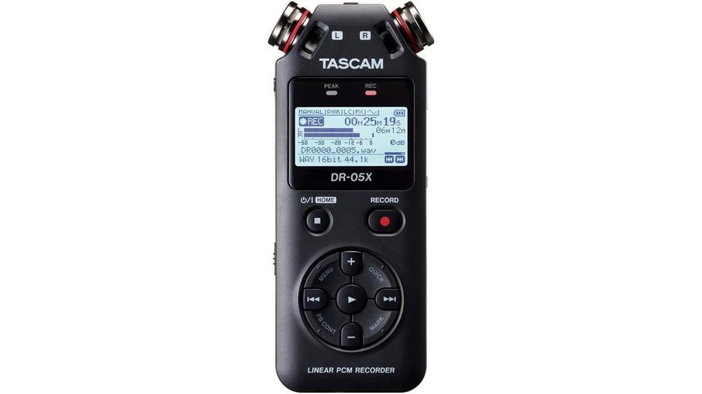 portable high quality audio recorder