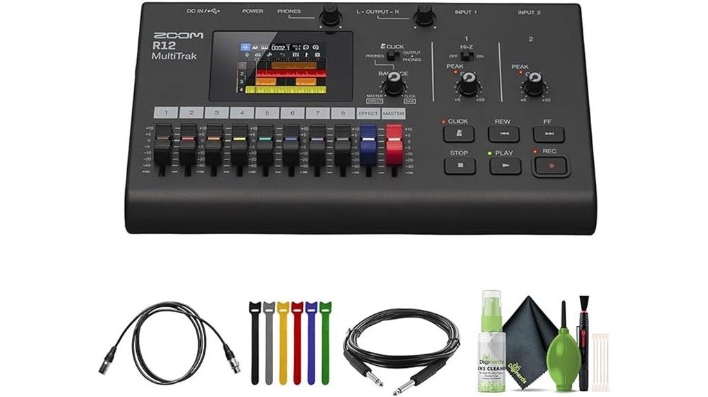 portable multitrack recording bundle