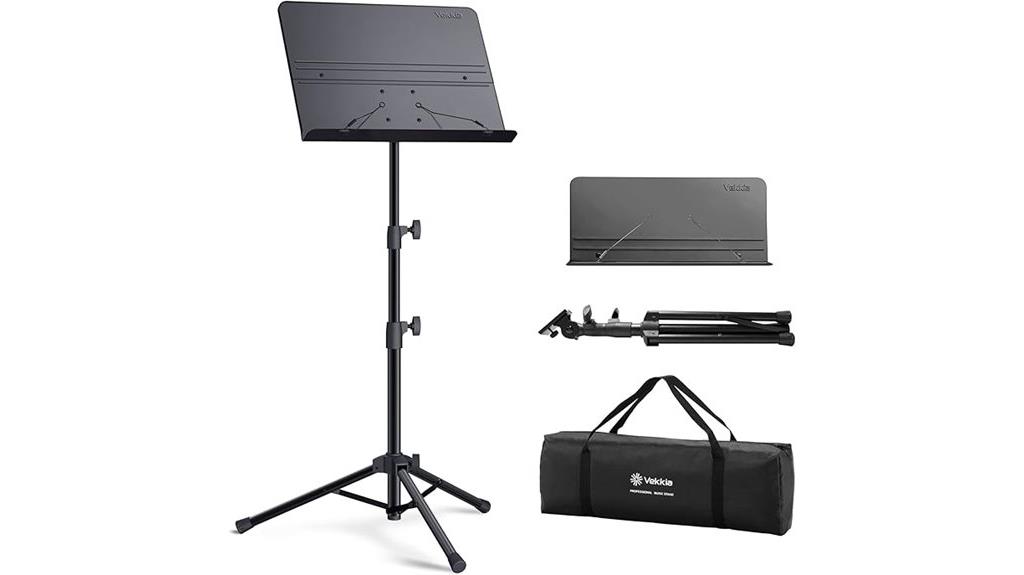 portable music stand with bag