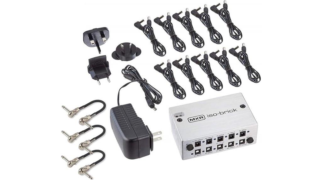 power supply with patch cables