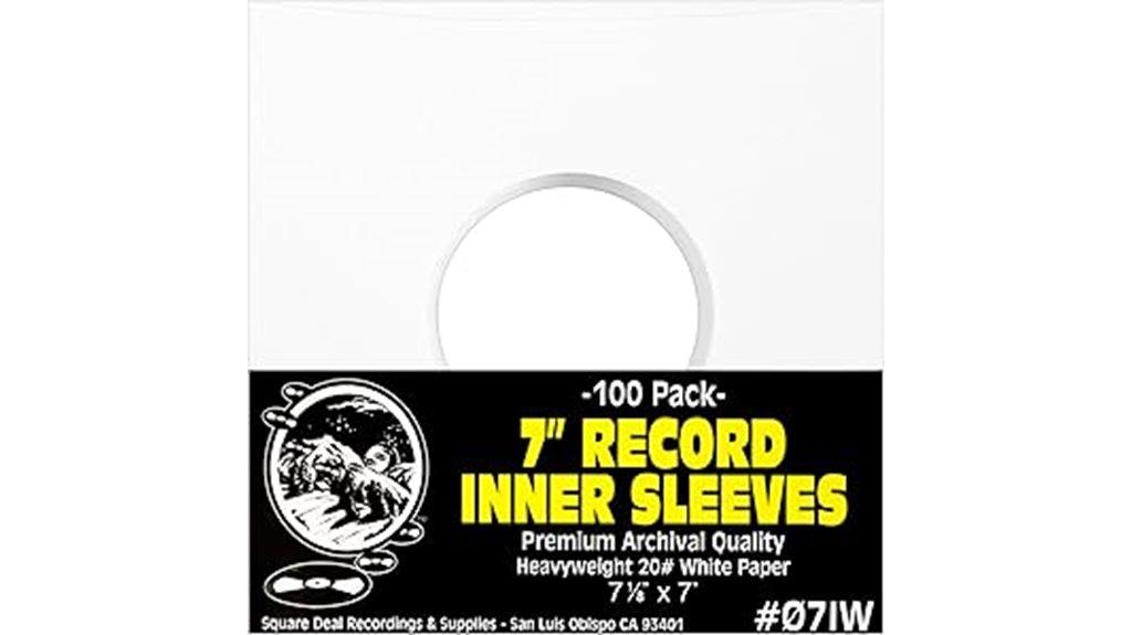 premium acid free record sleeves