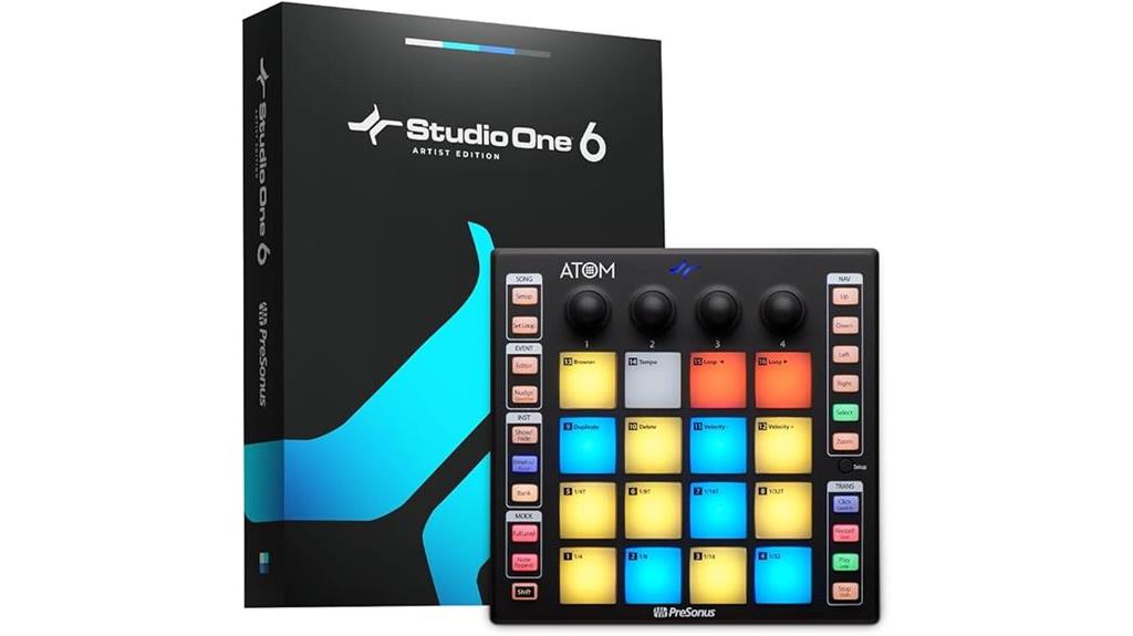 presonus midi pad controller