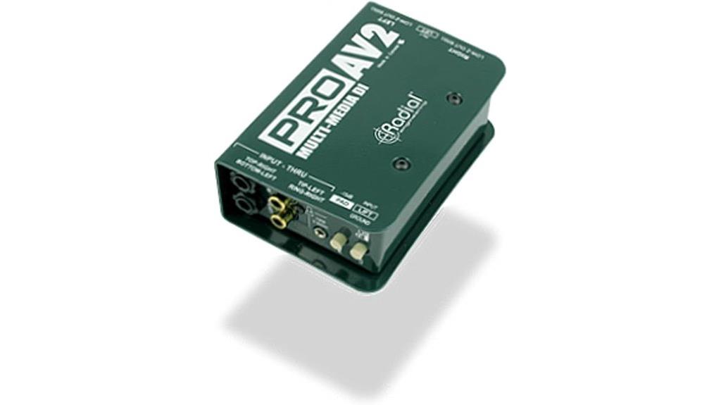 professional stereo direct box