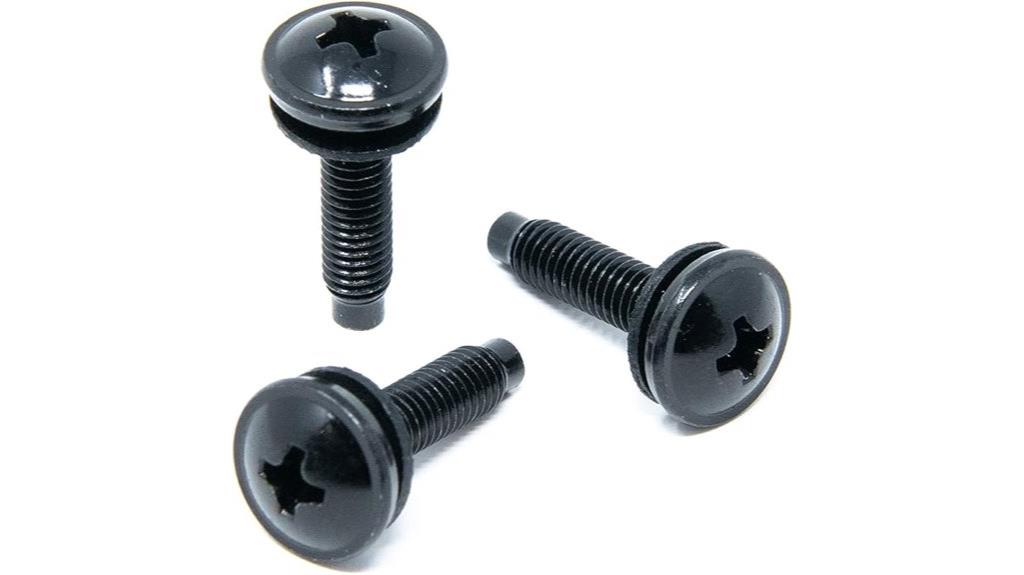 rack screws with washers