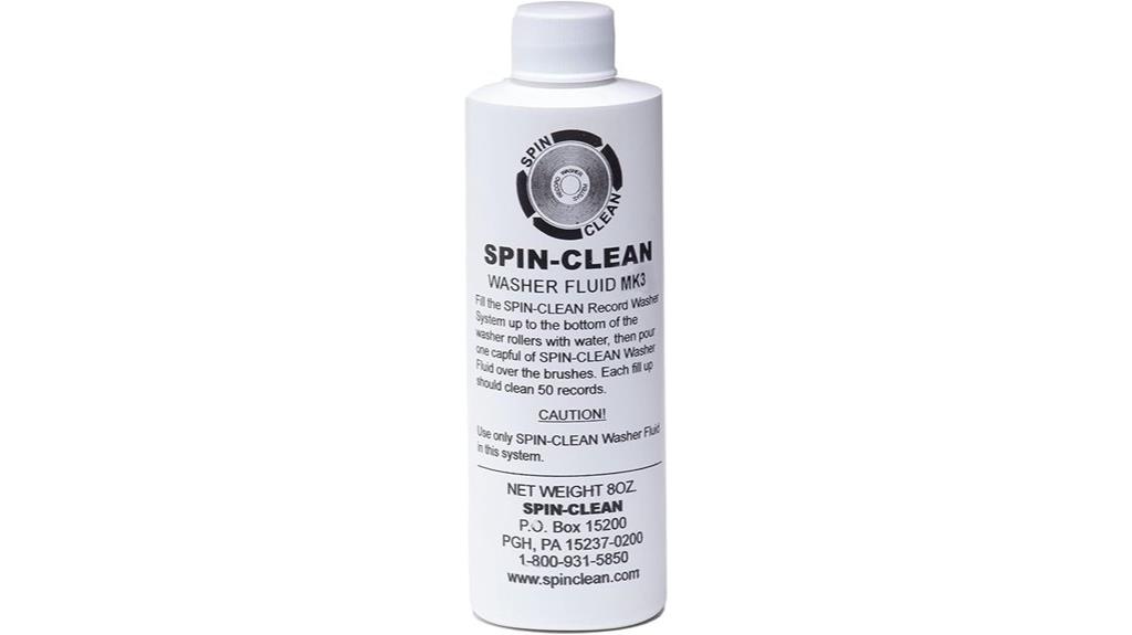 record cleaning fluid bottle