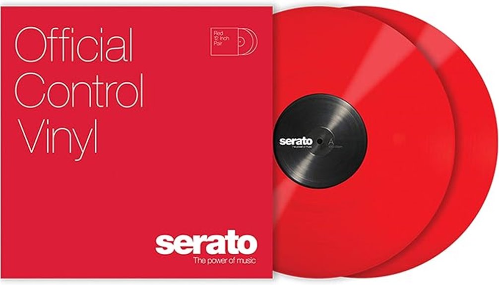 red serato control vinyl