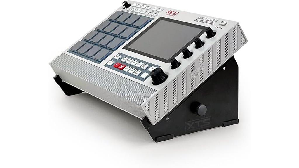 sampler and midi controller stand