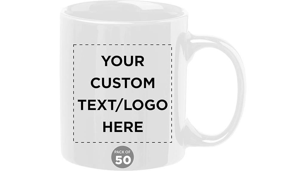 set of 50 ceramic mugs
