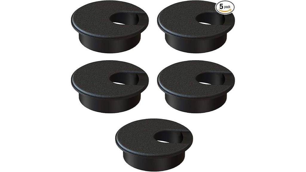 set of five grommets