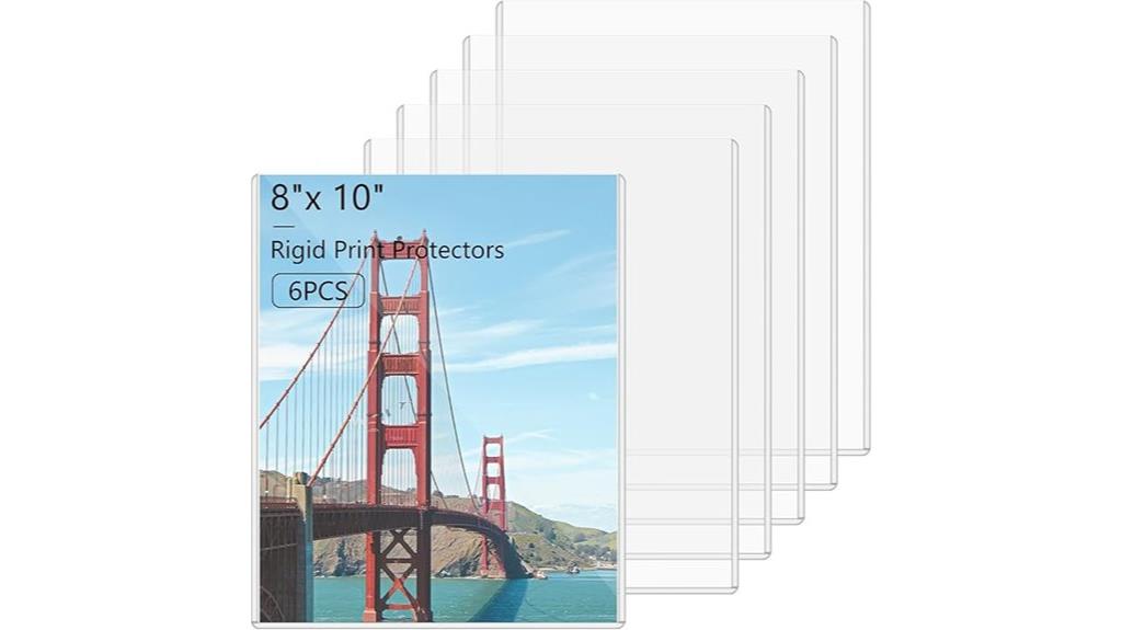 set of six photo protectors