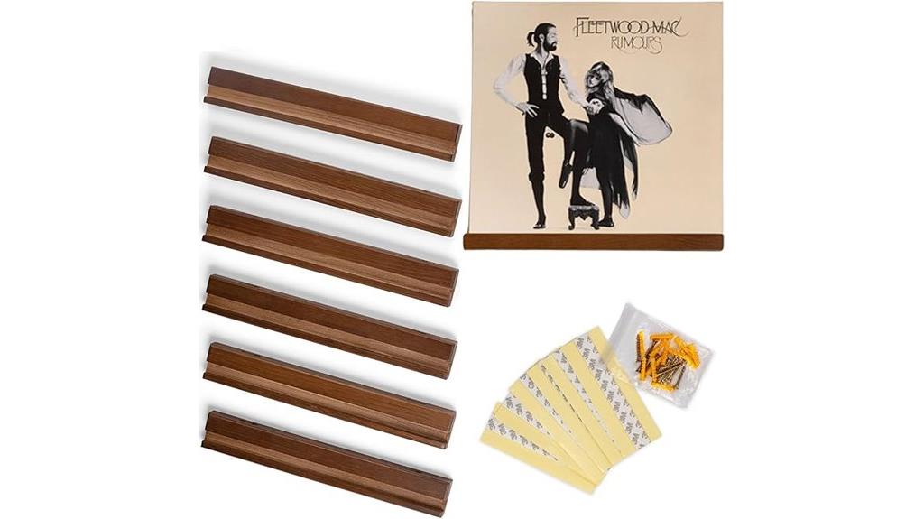 set of six vinyl holders