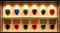 showcase favorite guitar picks