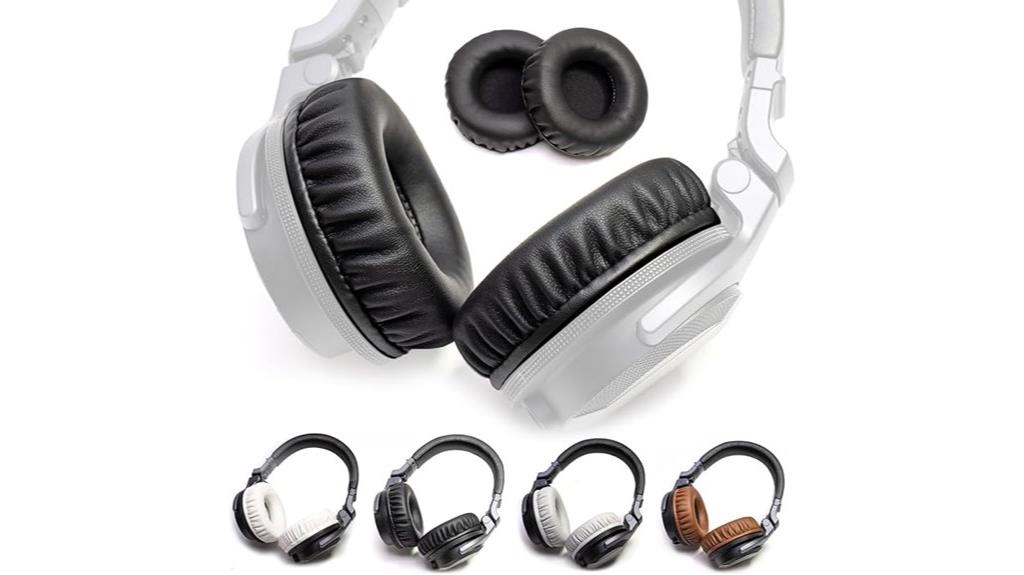 soft leather ear cushions