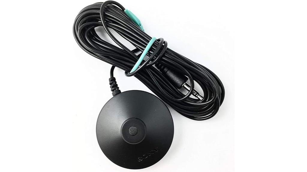 sony calibration microphone details