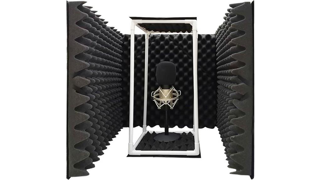 studio microphone isolation shield