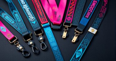 stylish durable festival lanyards