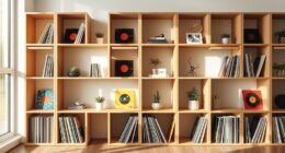 stylish vinyl shelf solutions