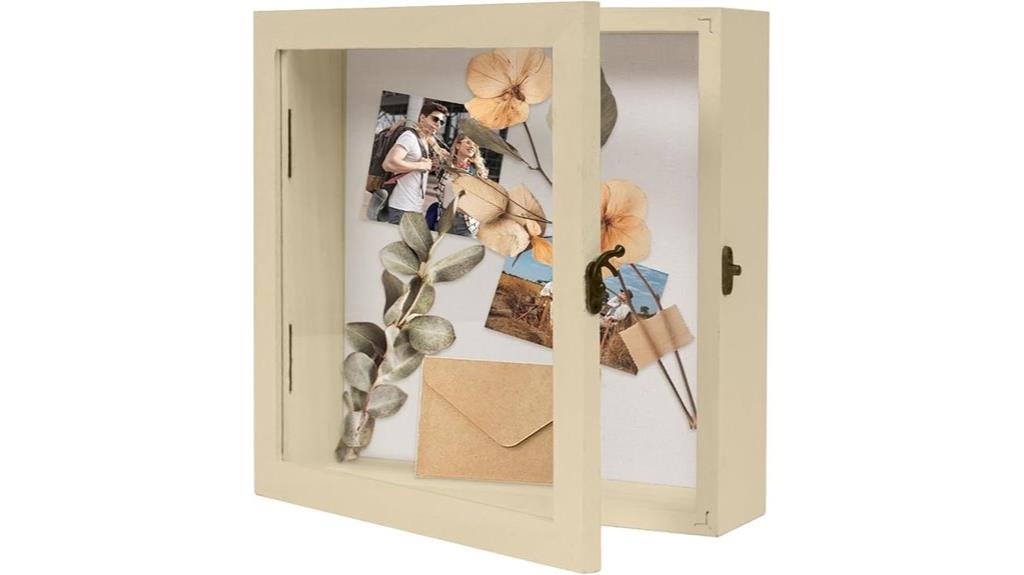 ten by ten shadow box