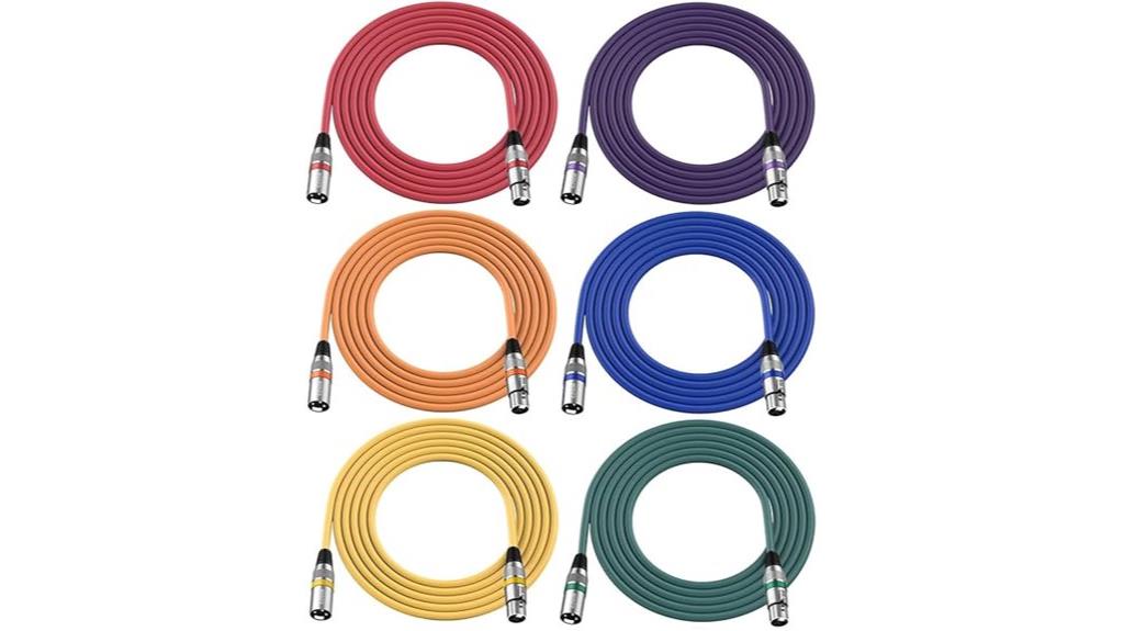 ten foot xlr cable pack