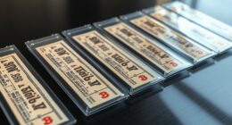ticket stub preservation sleeves