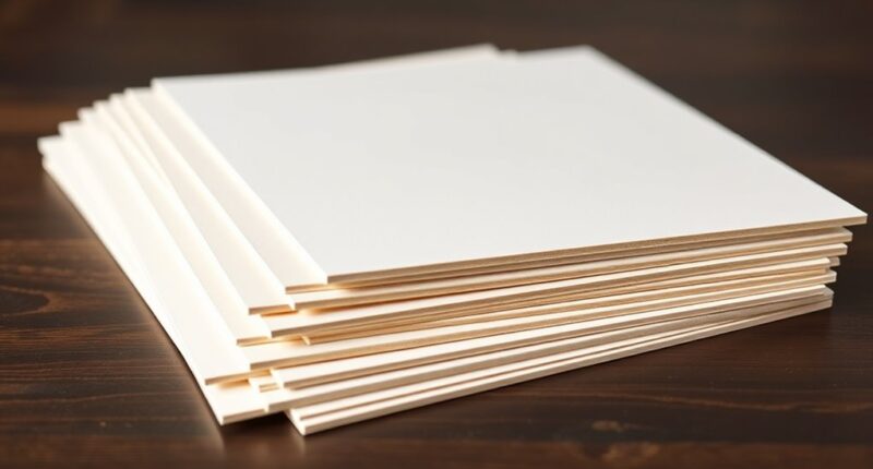 top acid free poster backing boards