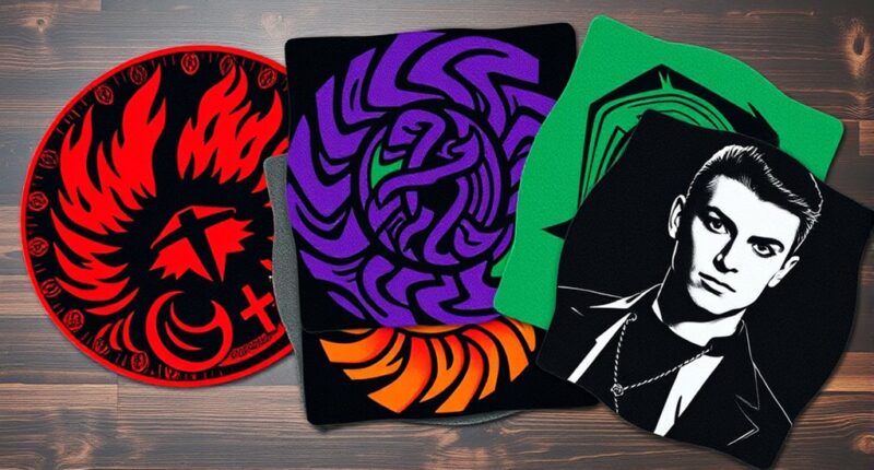 top band art slipmats