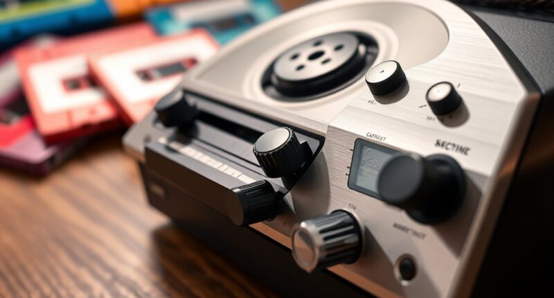 top cassette rewinder machines