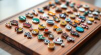 top enamel pin display boards