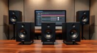 top flat response monitors