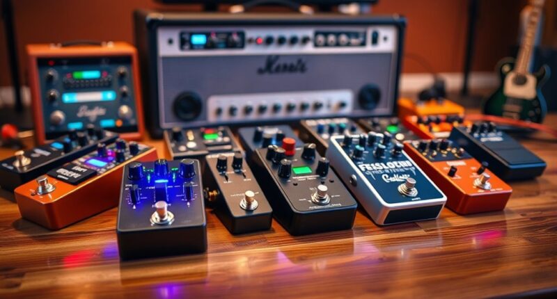 top guitar amp modeler pedals