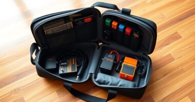 top guitar pedal storage bags