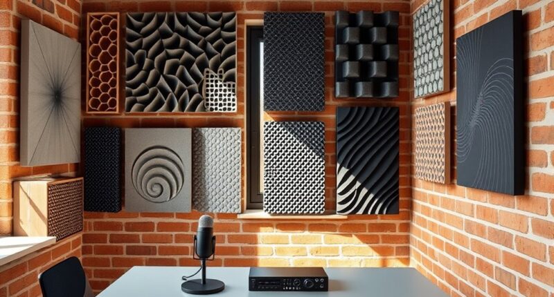 top home studio sound diffusers