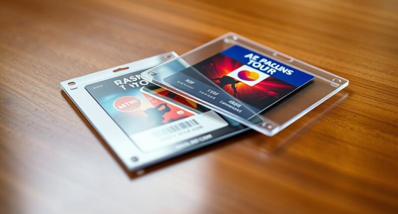 top laminate pass holders