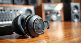 top open back studio headphones
