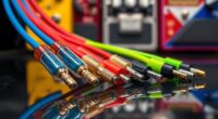 top pancake pedal patch cables