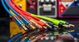 top pancake pedal patch cables