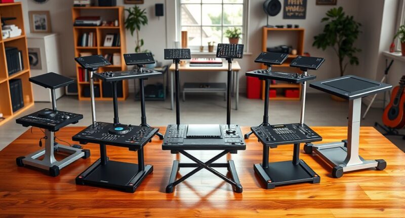 top portable dj lapstands