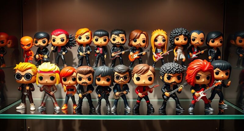 top rock icon funko pops