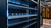 top vented rack shelves