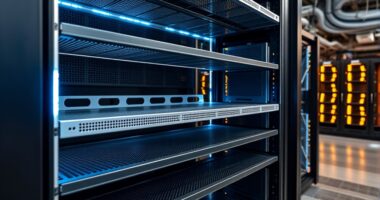 top vented rack shelves