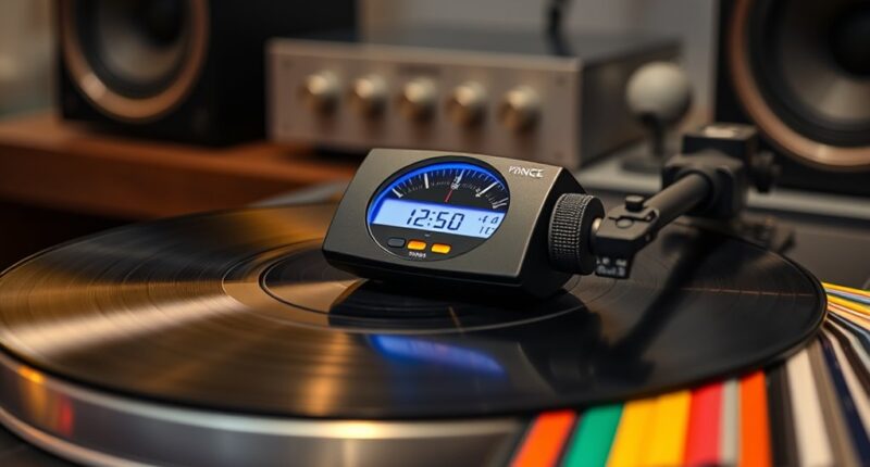 top vinyl stylus force gauges